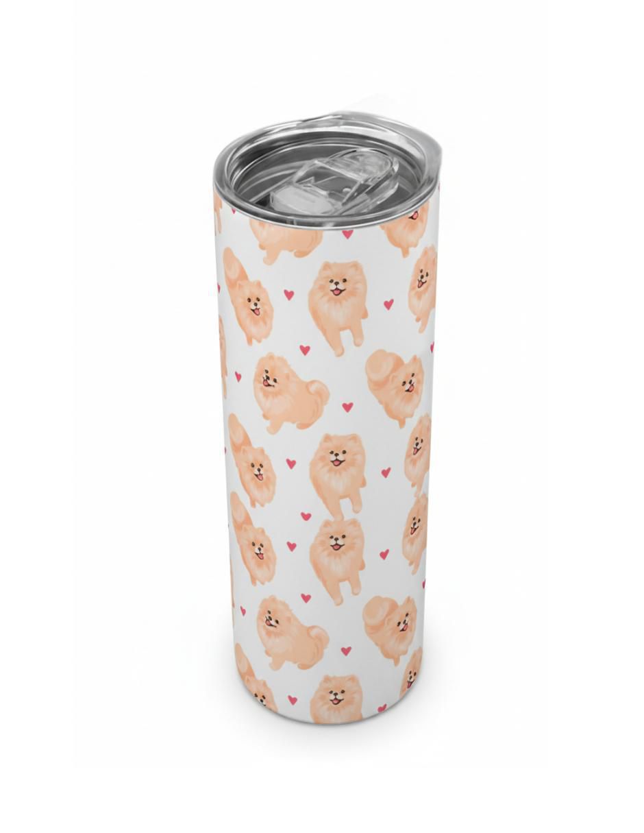 Termo de acero inoxidable Pomerania con tapa a presión Termo de acero inoxidable Pomerania con tapa a presión