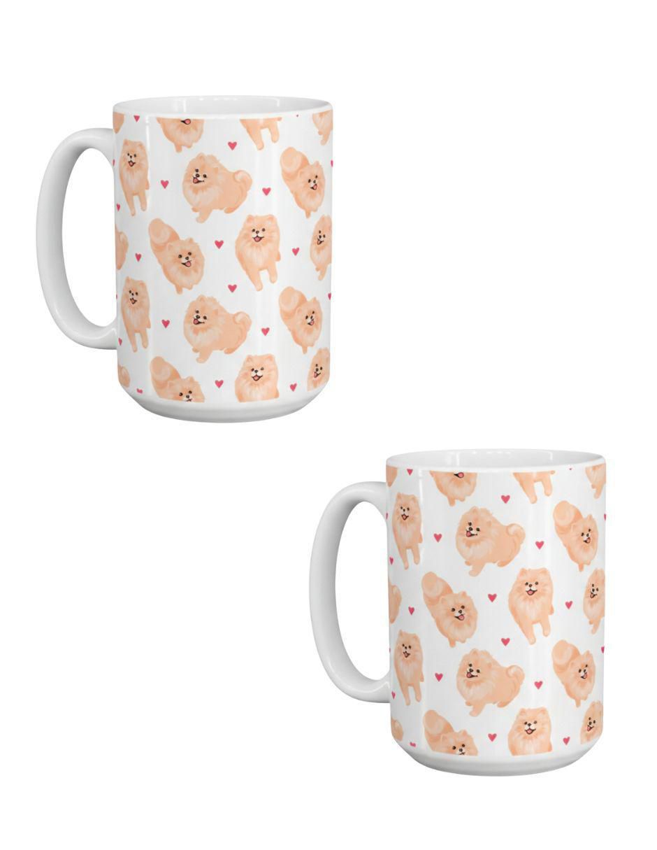 Set de tazas clásicas Pomerania 2 piezas