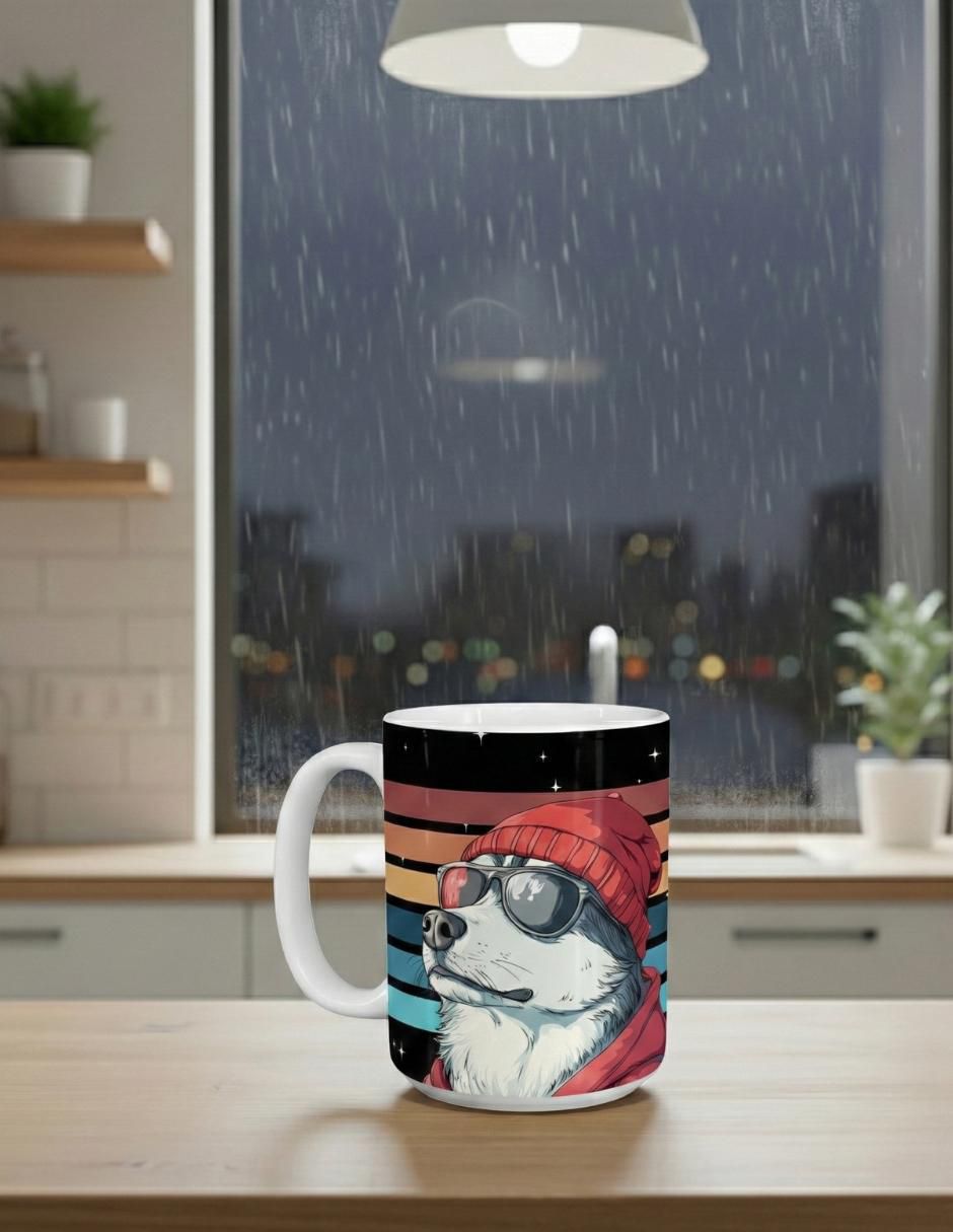 Set de tazas clásicas Perros 2 piezas 7