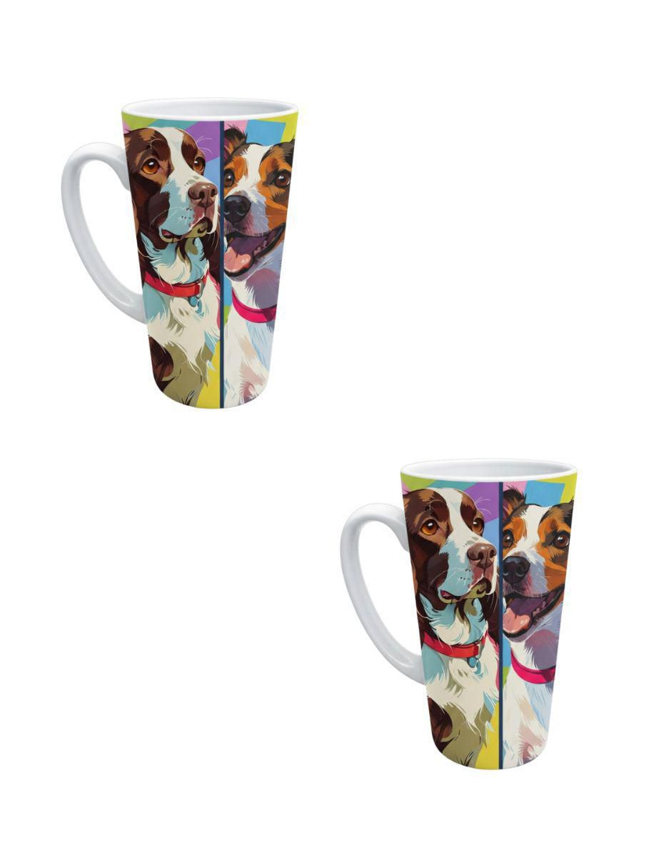 Set de tazas clásicas Perros 2 piezas Set de tazas clásicas Perros 2 piezas