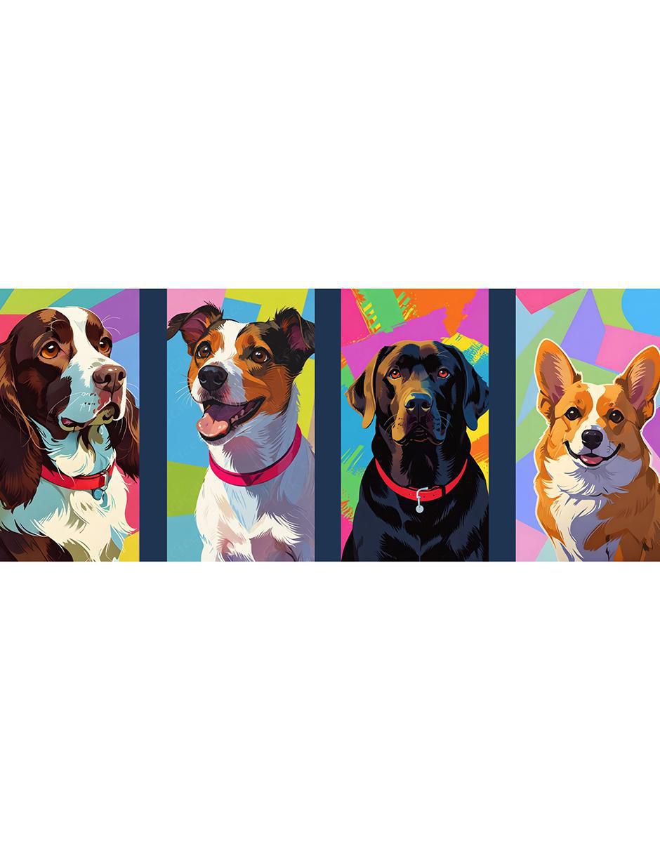 Set de tazas clásicas Perros 2 piezas 3