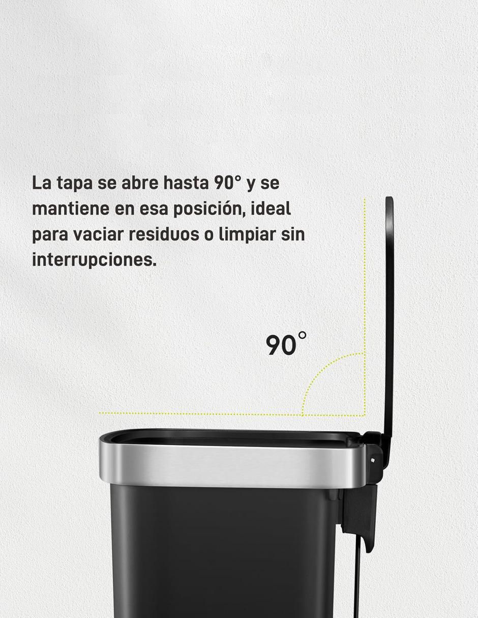 Bote de basura de plástico 5