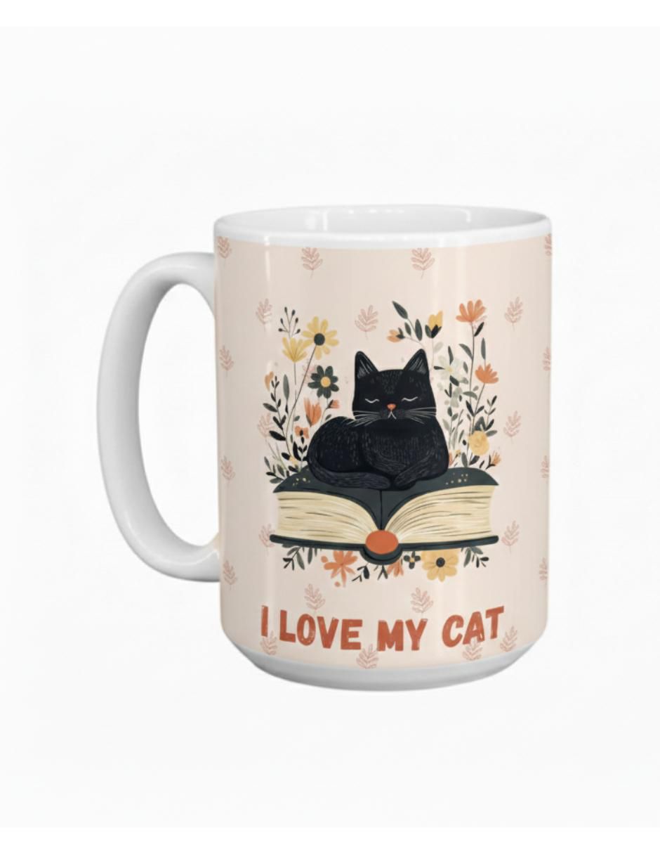 Taza americana Gatos