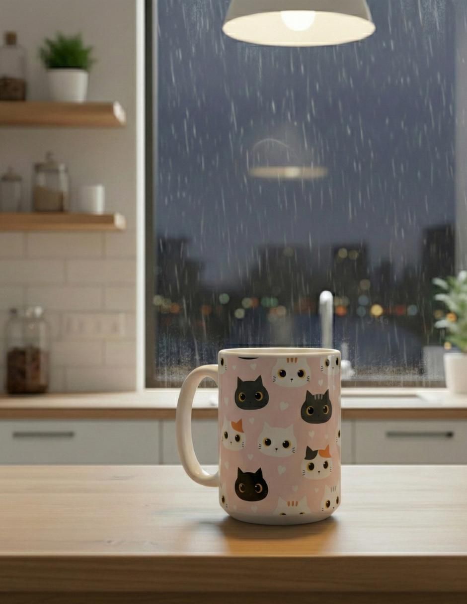 Taza americana Gatos 2