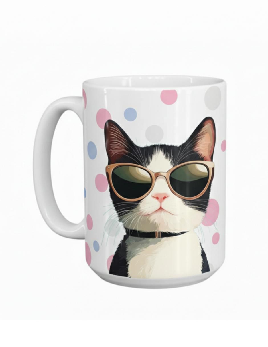 Taza americana Gatos