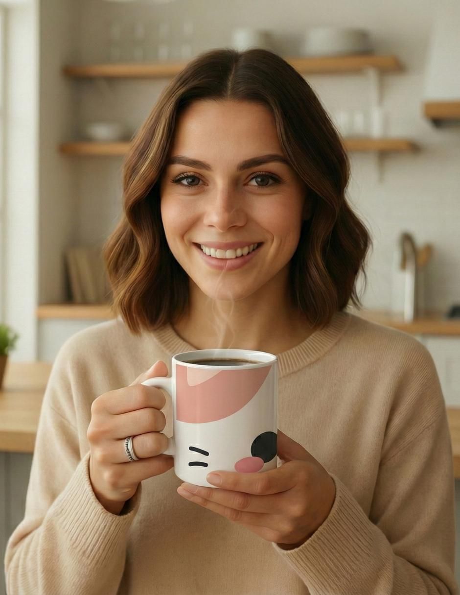 Taza americana Gatos 4