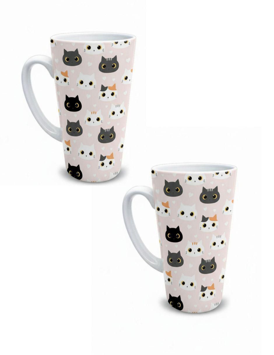 Set de tazas clásicas 2 piezas