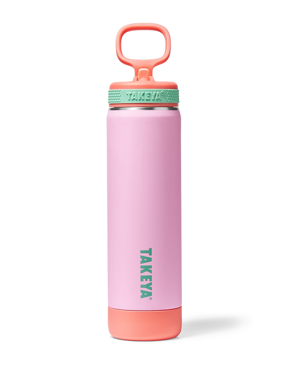 Termo de acero inoxidable Soft Touch con tapa flip top 650 ml 1