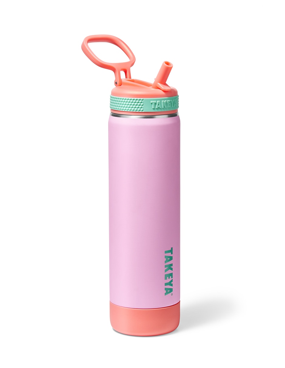Termo de acero inoxidable Soft Touch con tapa flip top 650 ml 2