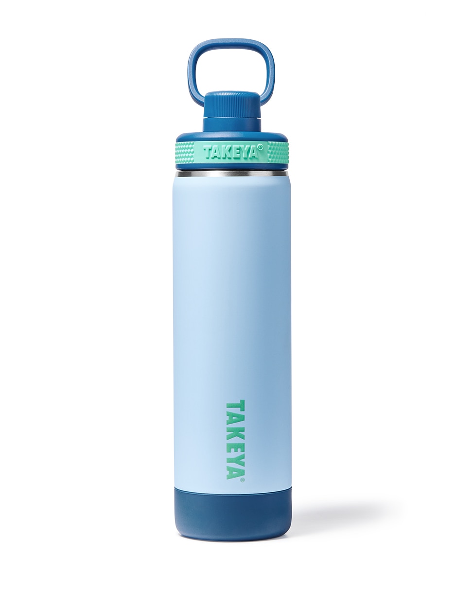 Botella de agua de acero inoxidable Soft Touch con tapa rosca 650 ml 1