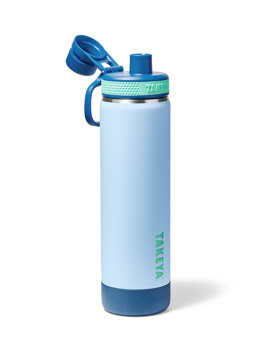 Botella de agua de acero inoxidable Soft Touch con tapa rosca 650 ml 2