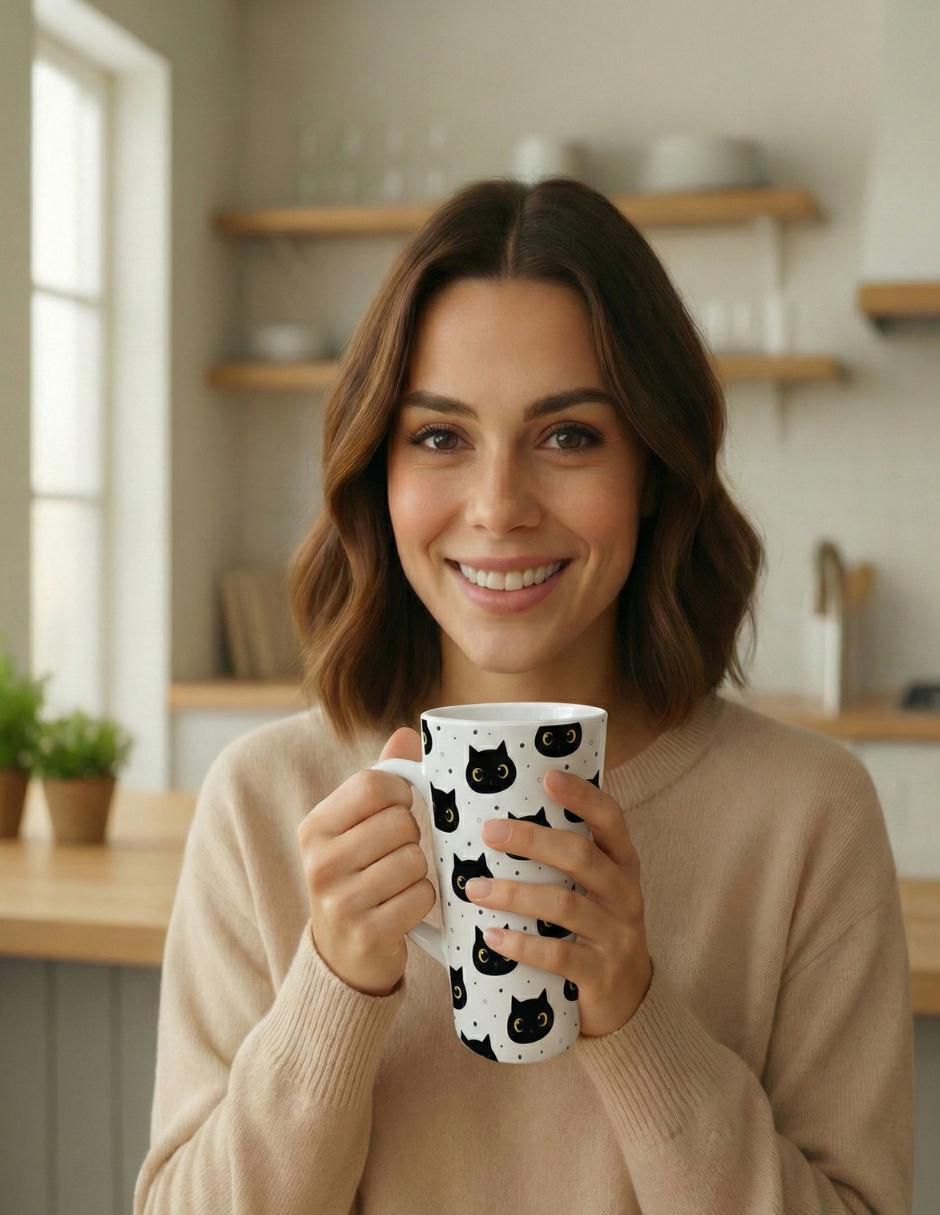 Taza americana Gatos 4