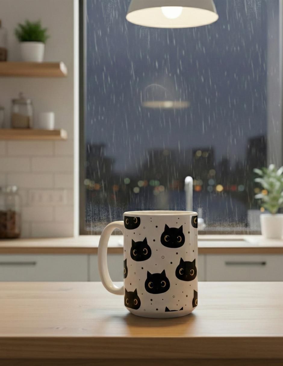 Set de tazas clásicas Gatos 2 piezas 2