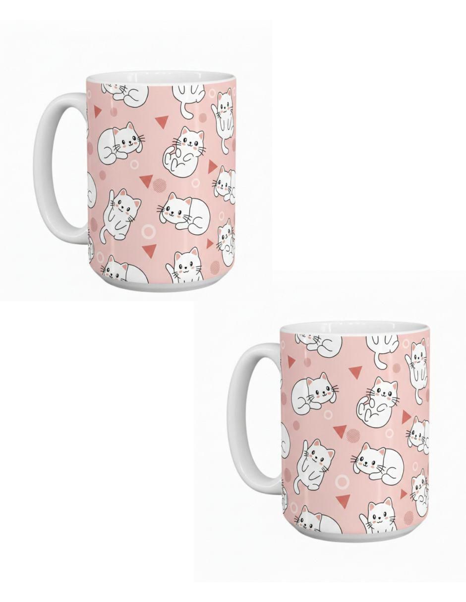 Set de tazas clásicas Gatos 2 piezas Set de tazas clásicas Gatos 2 piezas