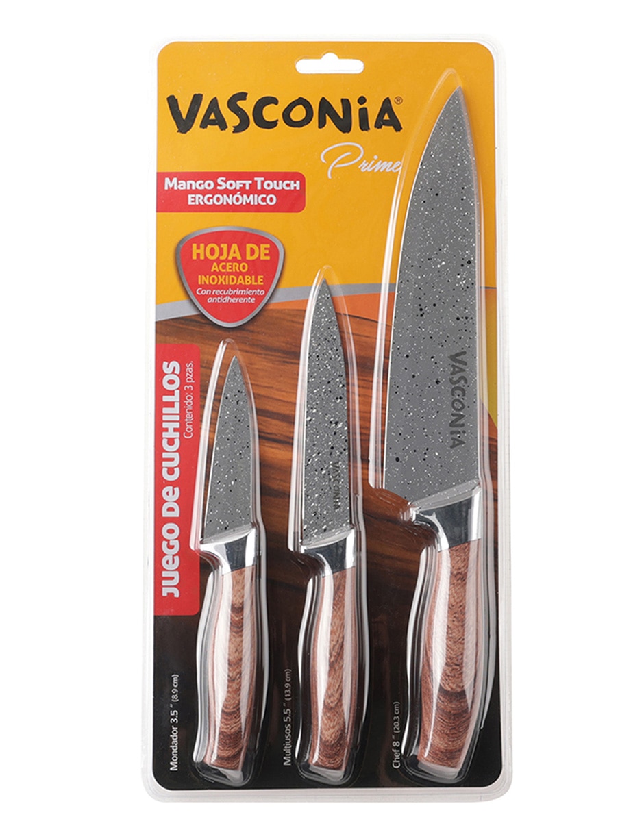 Set de cuchillos multiusos Prime 3 piezas 2