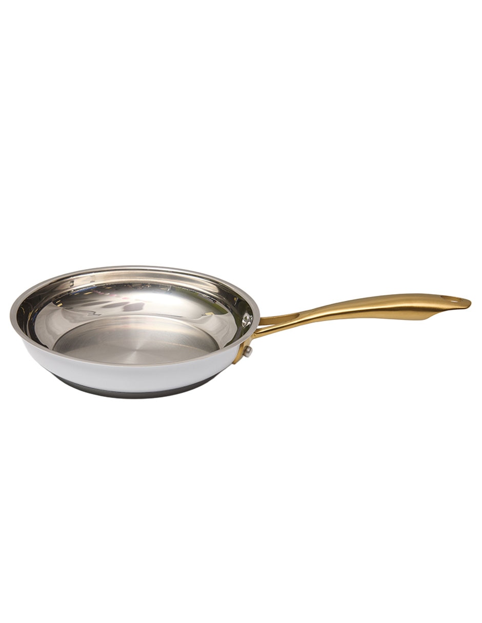 Sartén classic mate de acero inoxidable