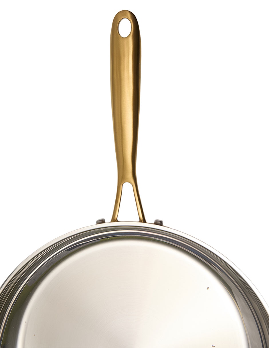 Sartén classic mate de acero inoxidable 3