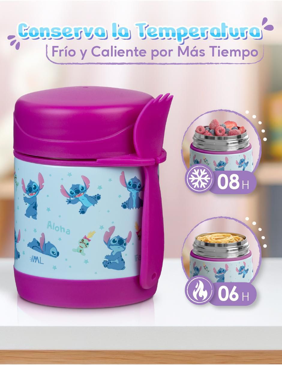 Contenedor Stitch de acero inoxidable 2 piezas 2