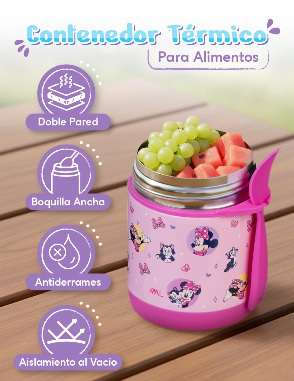 Contenedor Magma Life Minnie de acero inoxidable 2 piezas