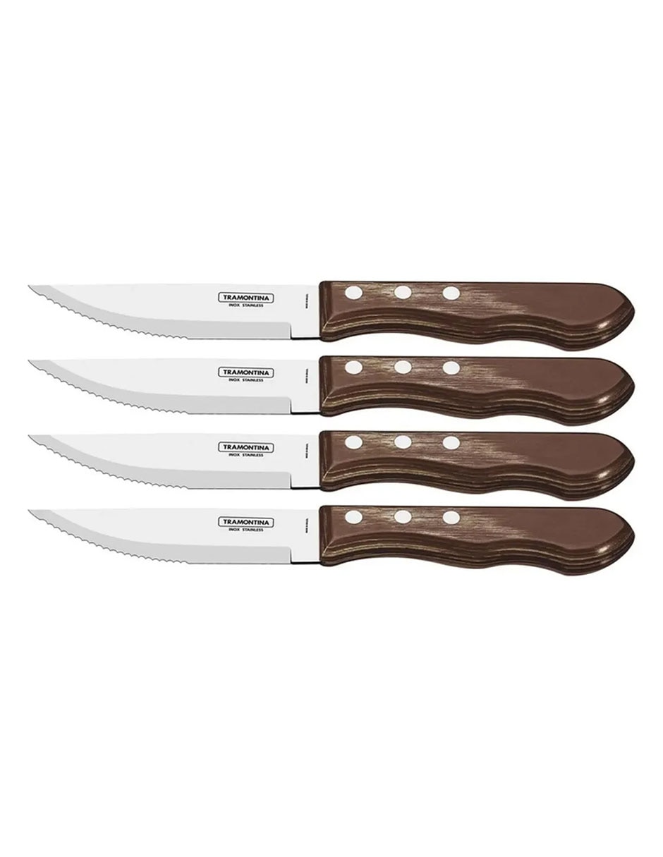 Set de cuchillos para carne 4 piezas 1