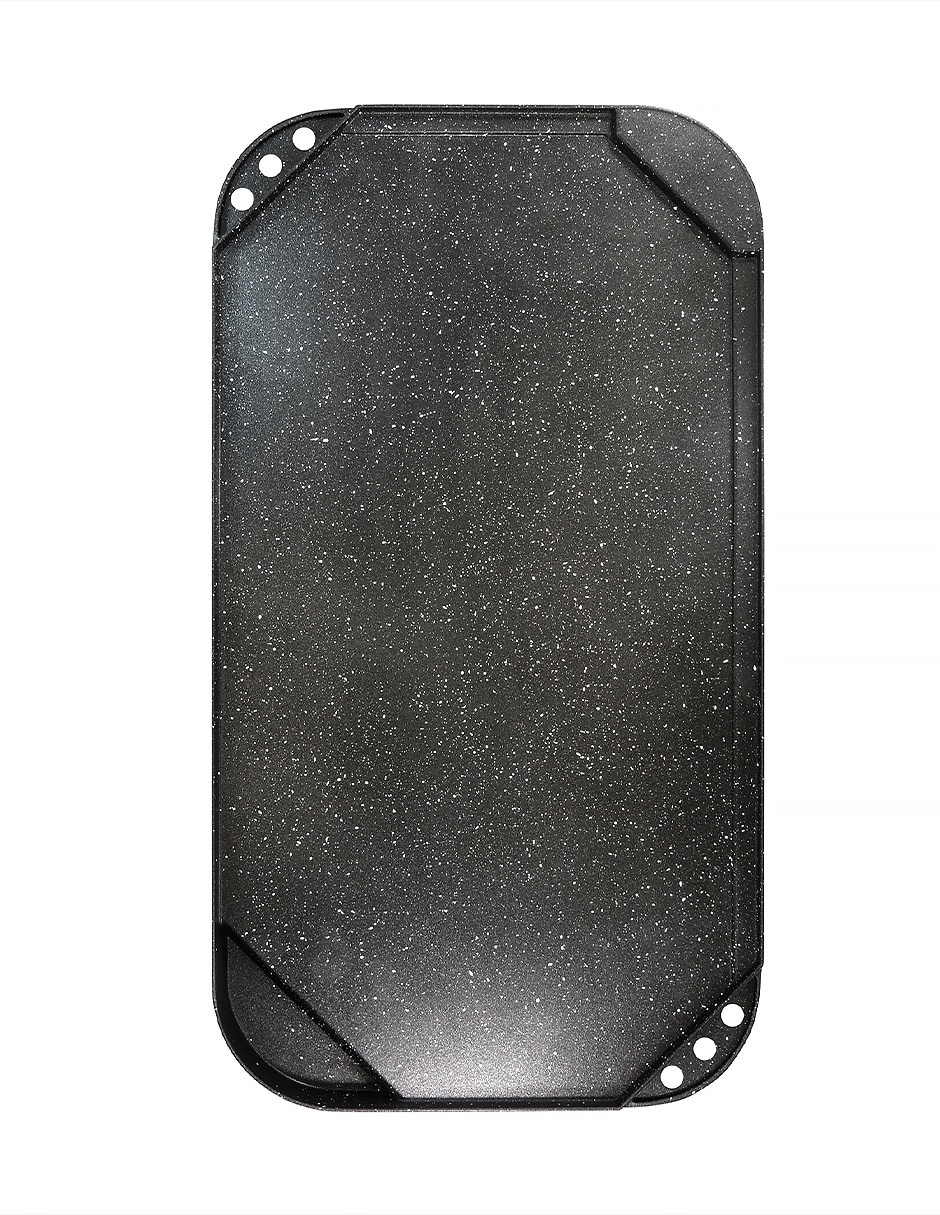 Sartén grill de aluminio fundido