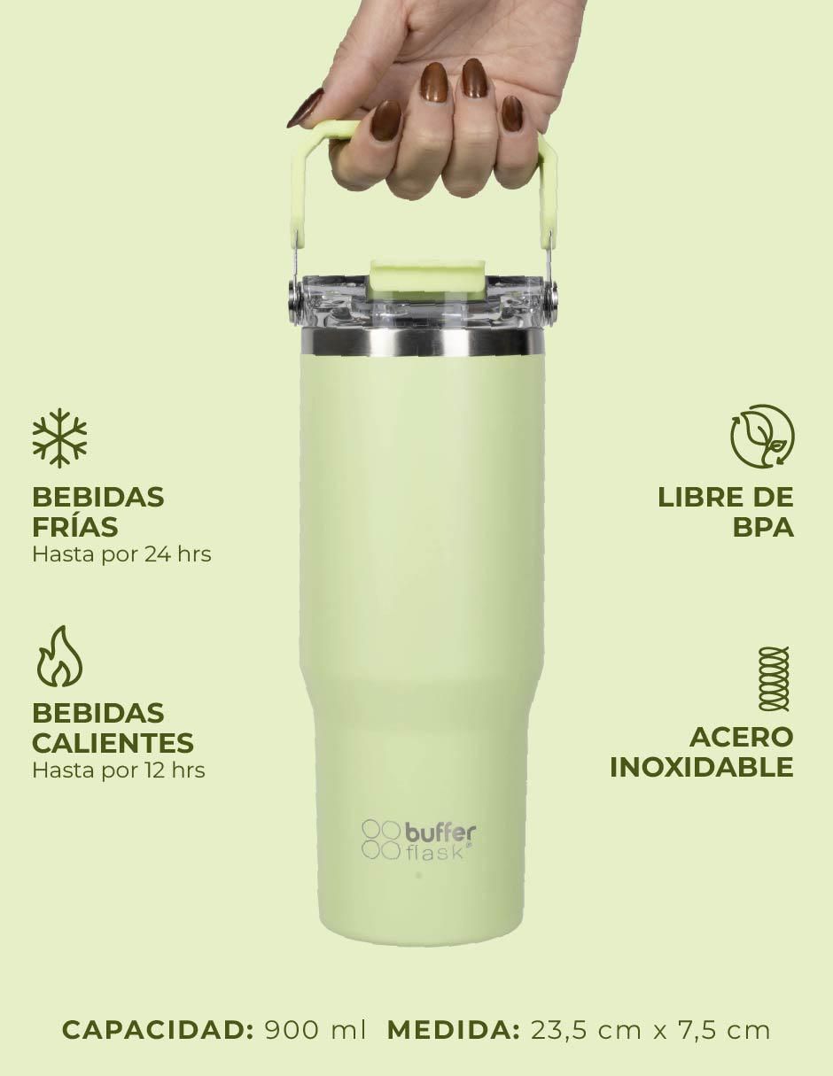 Set termo de acero inoxidable Cuzco con tapa rosca 3