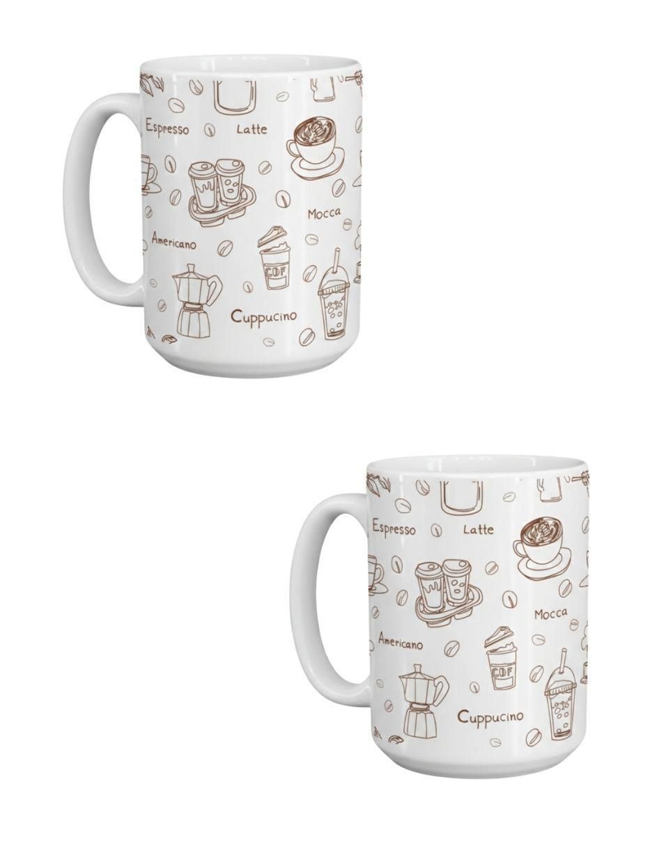 Set de tazas americana 2 piezas