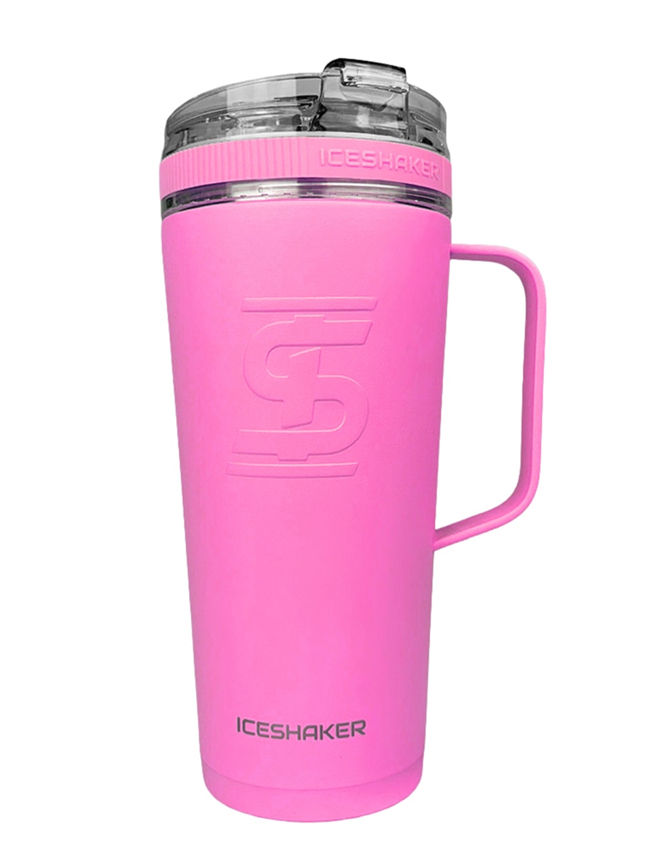 Termo Ice Shaker de acero inoxidable Shaker Flex Handle con tapa rosca 768 ML