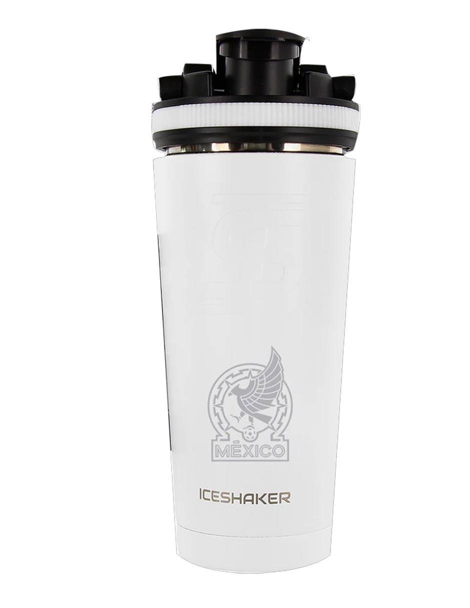 Termo de acero inoxidable shaker selección mexicana con tapa rosca 768 ml