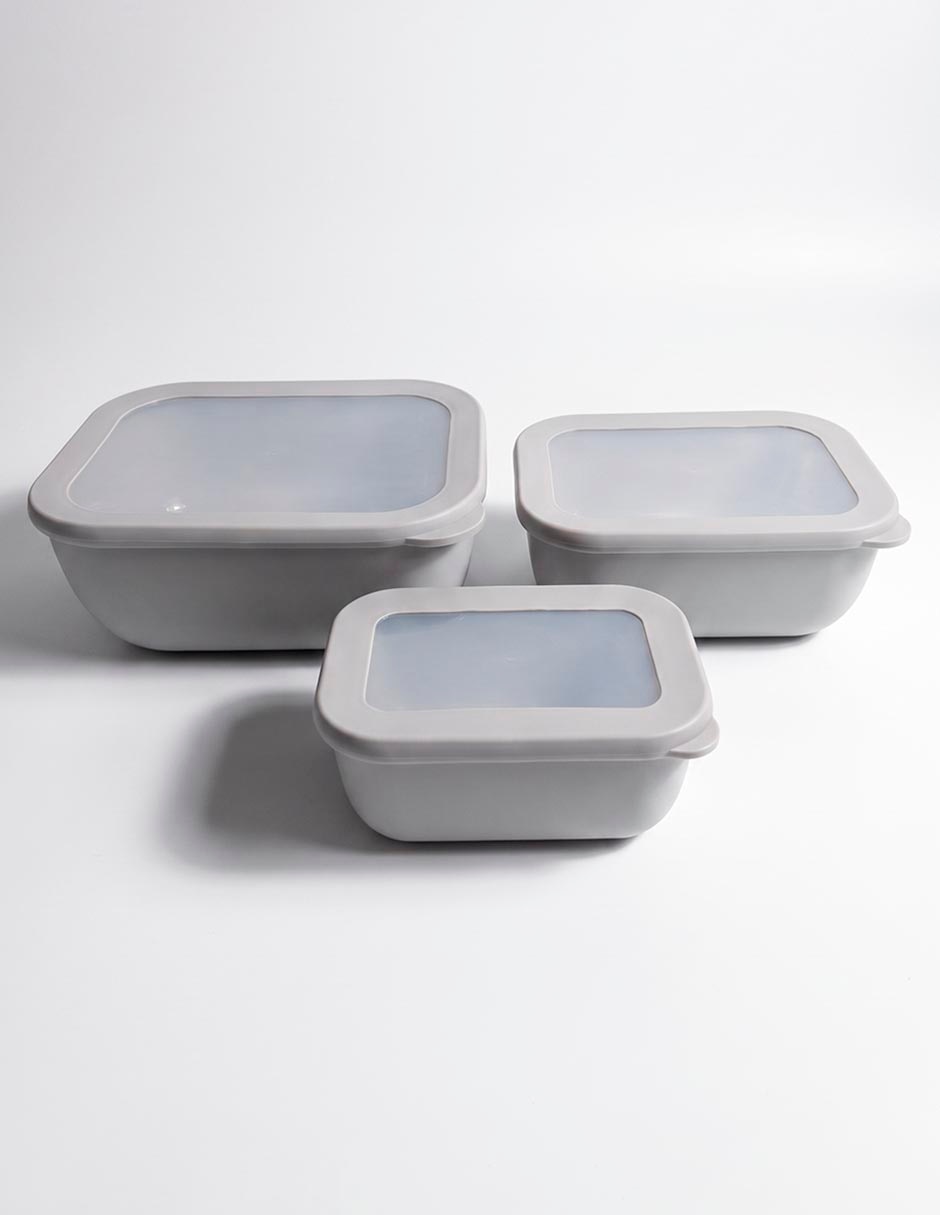 Set bowl 3 piezas de plástico 1
