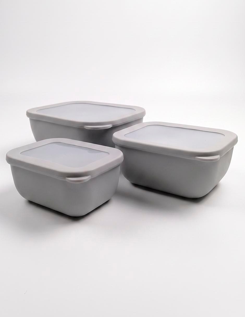 Set bowl 3 piezas de plástico 2