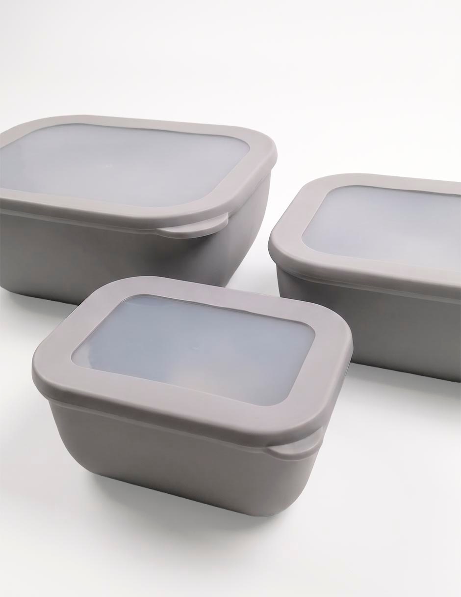 Set bowl 3 piezas de plástico
