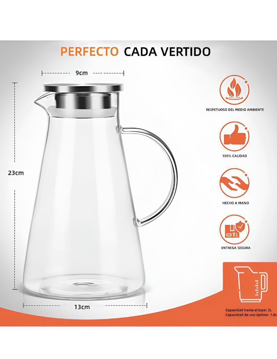 Jarra de vidrio