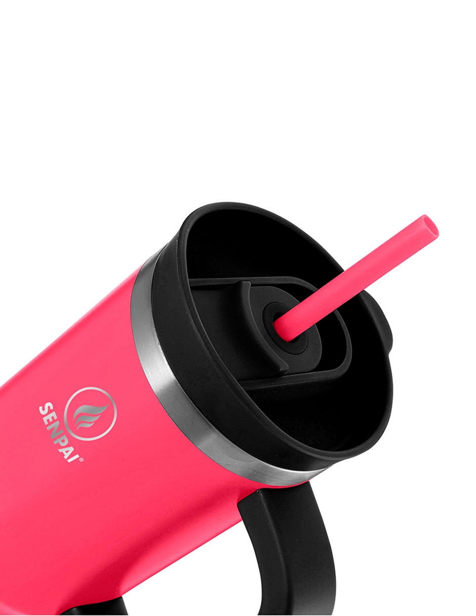 Termo Senpai de acero inoxidable Tumbler con tapa flip top 887 ml