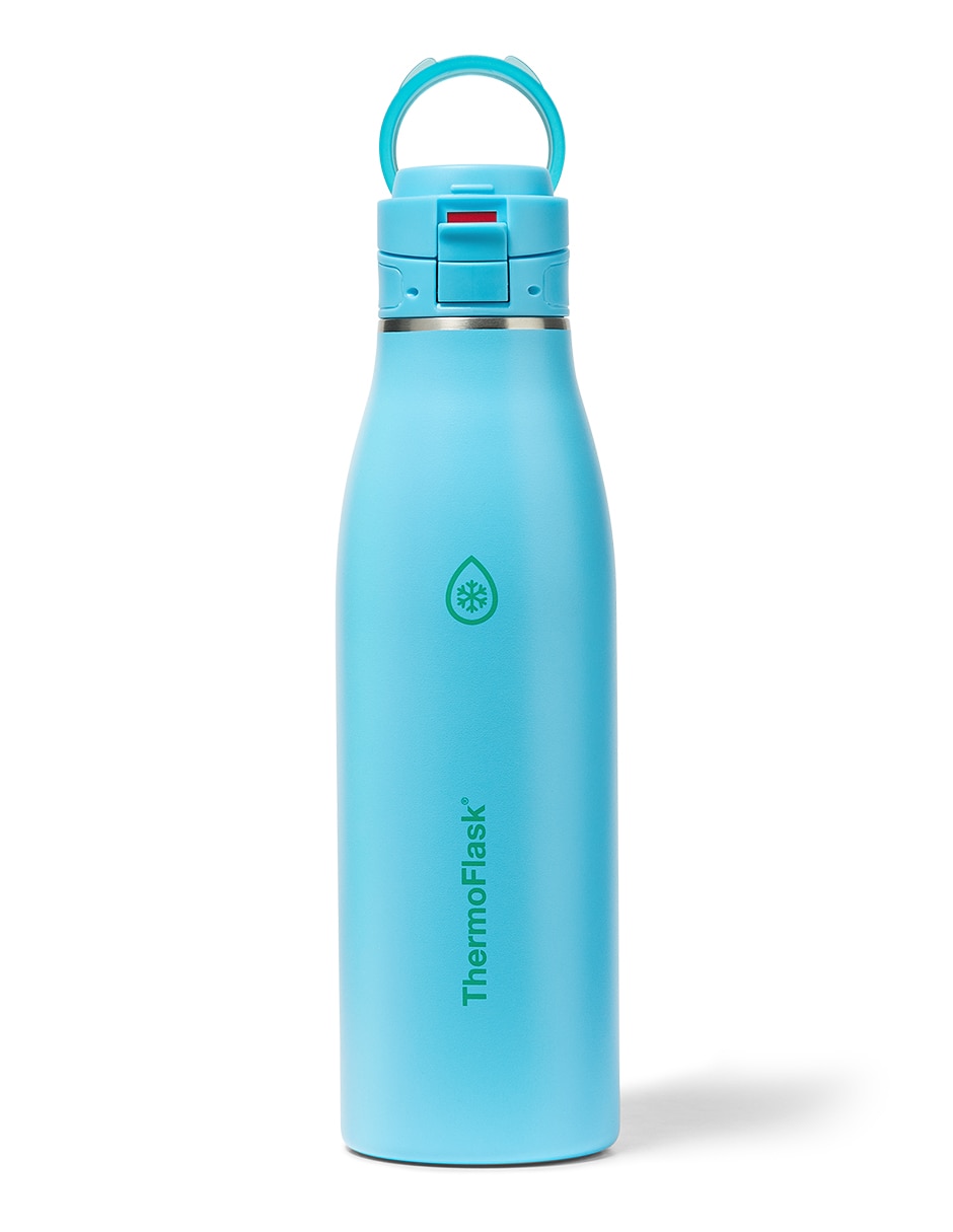 Termo thermoflask de acero inoxidable traveler 25oz con tapa push pull 750 ml