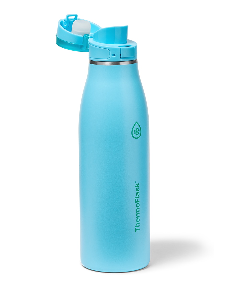 Termo thermoflask de acero inoxidable traveler 25oz con tapa push pull 750 ml