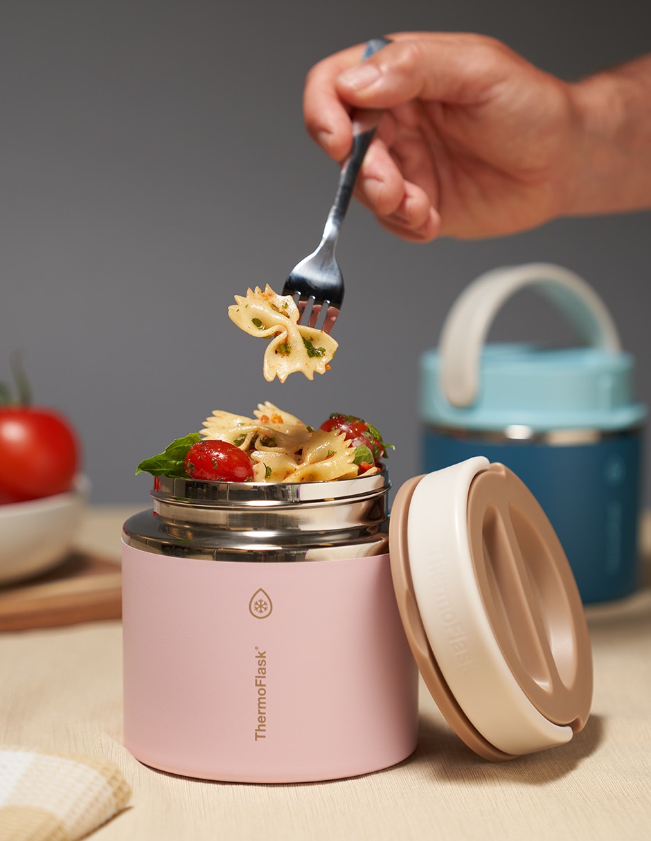 Termo Thermoflask de acero inoxidable Food Jar con tapa rosca 590 ml