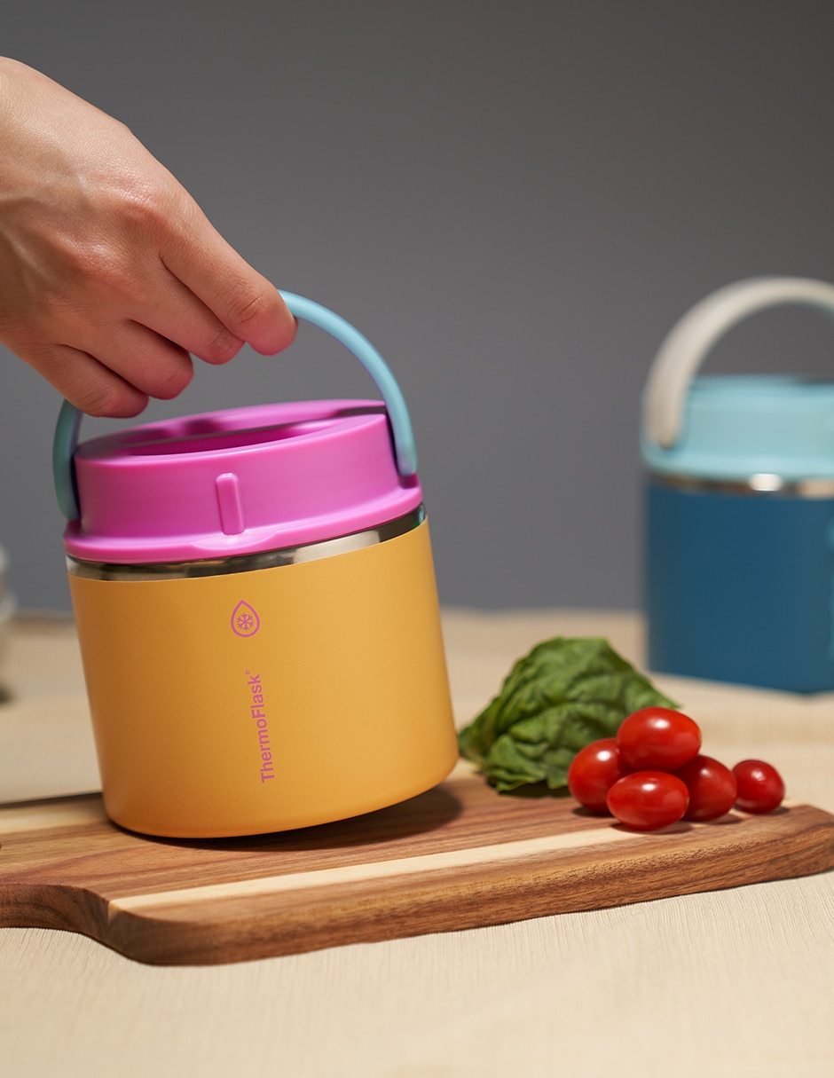 Termo Thermoflask de acero inoxidable Food Jar con tapa rosca 590 ml