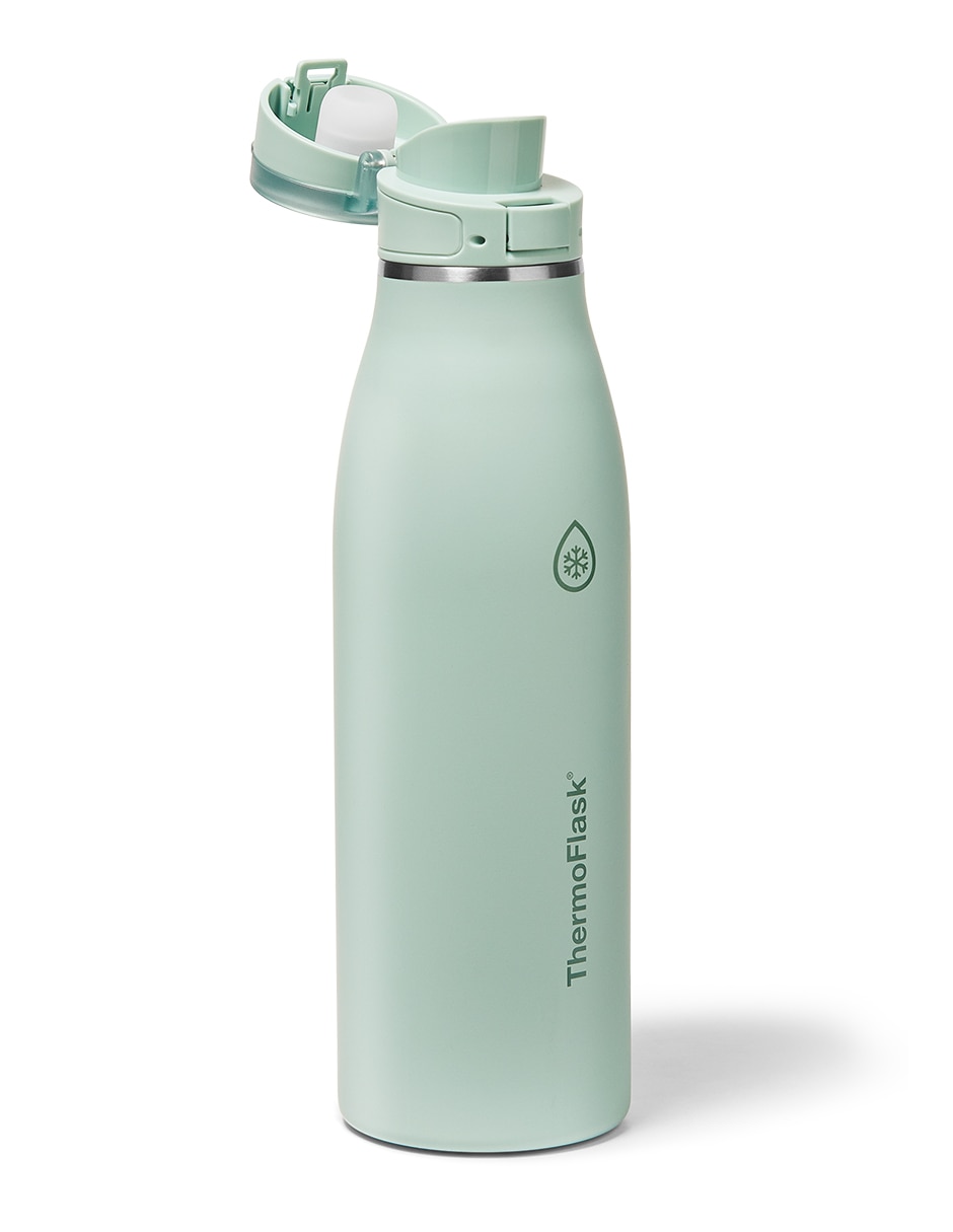 Termo Thermoflask de acero inoxidable Traveler Soft Touch con tapa push pull 750 ml