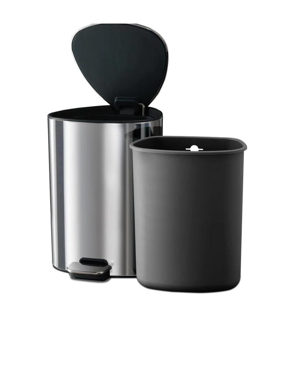 Bote de basura Cocina de acero inoxidable 3