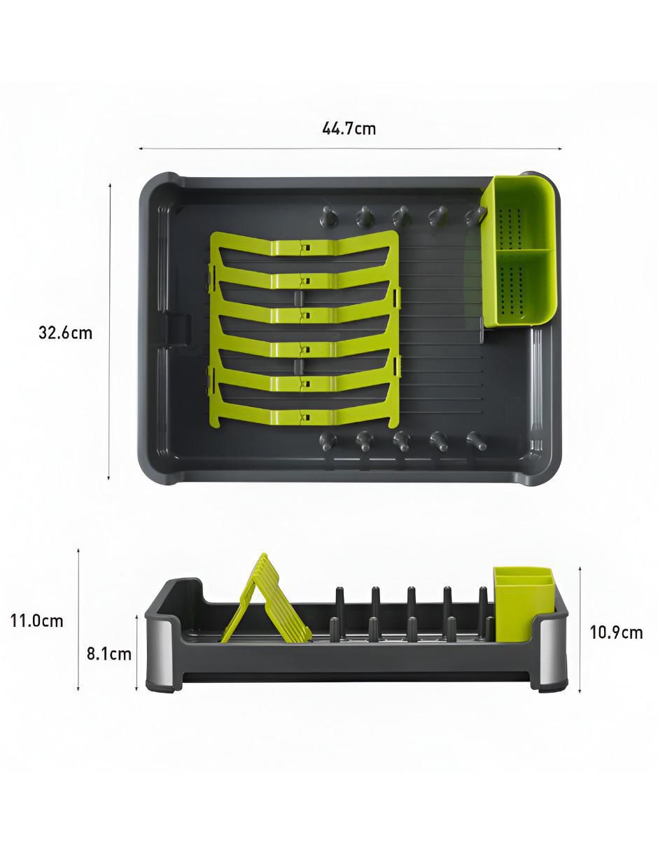Escurridor de trastes de acero inoxidable 4