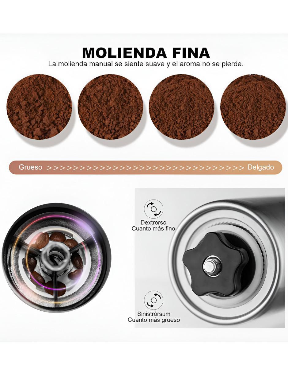 Molino para café de acero inoxidable Molino para café de acero inoxidable