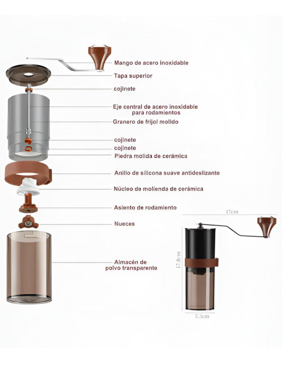 Molino para café Xtellar de cerámica