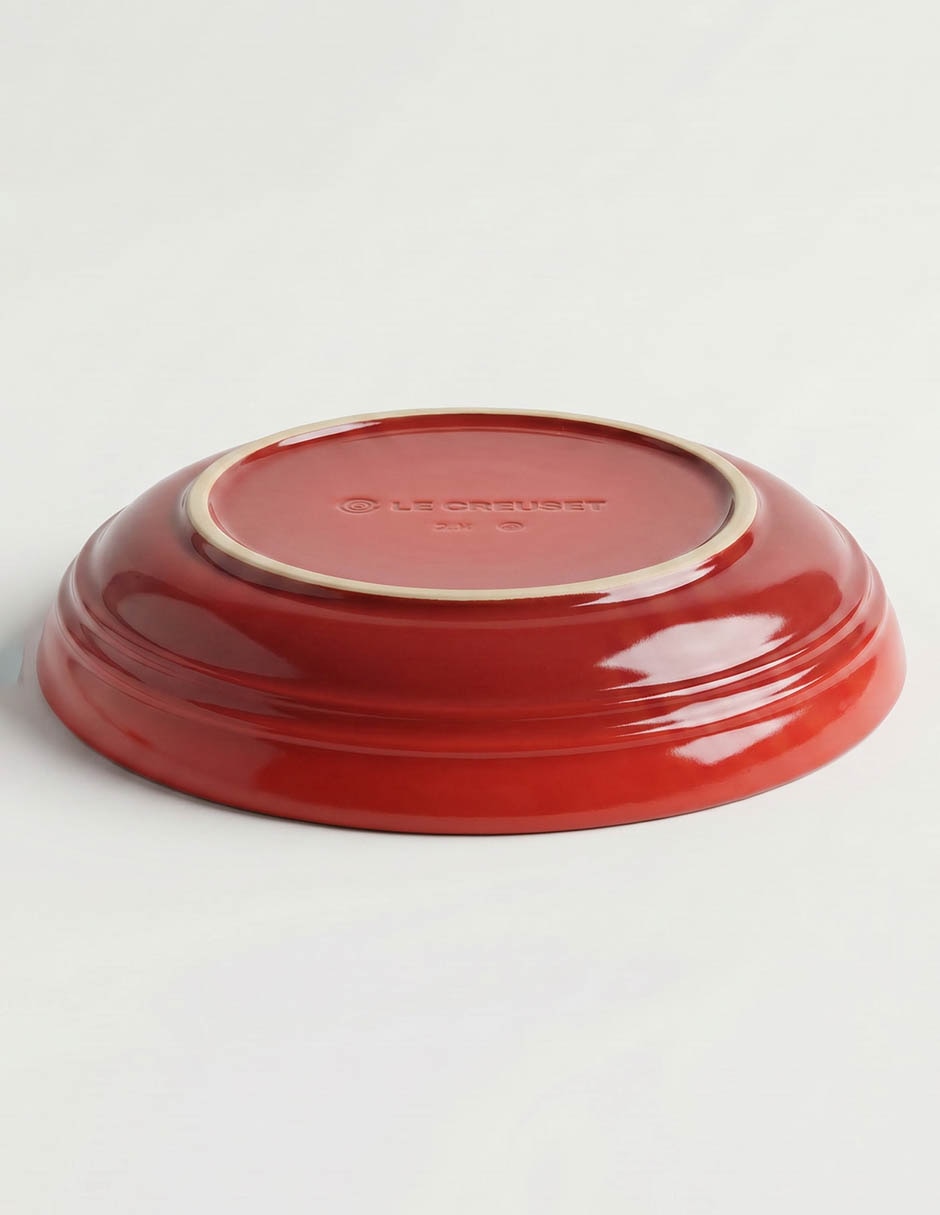 Plato pasta Le Creuset Cerise de cerámica