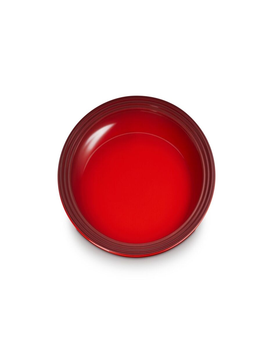 Plato trinche cerise de cerámica 2