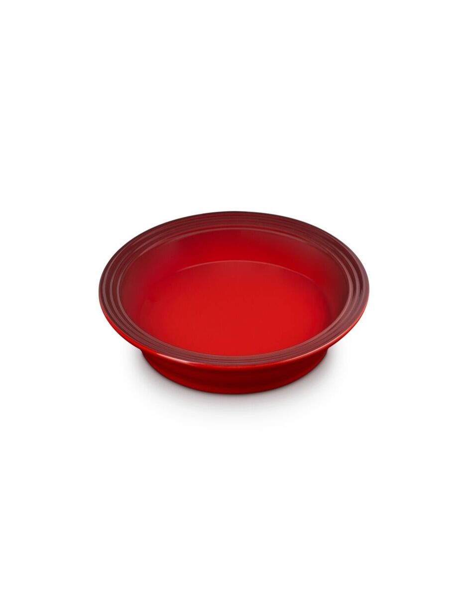Plato trinche cerise de cerámica
