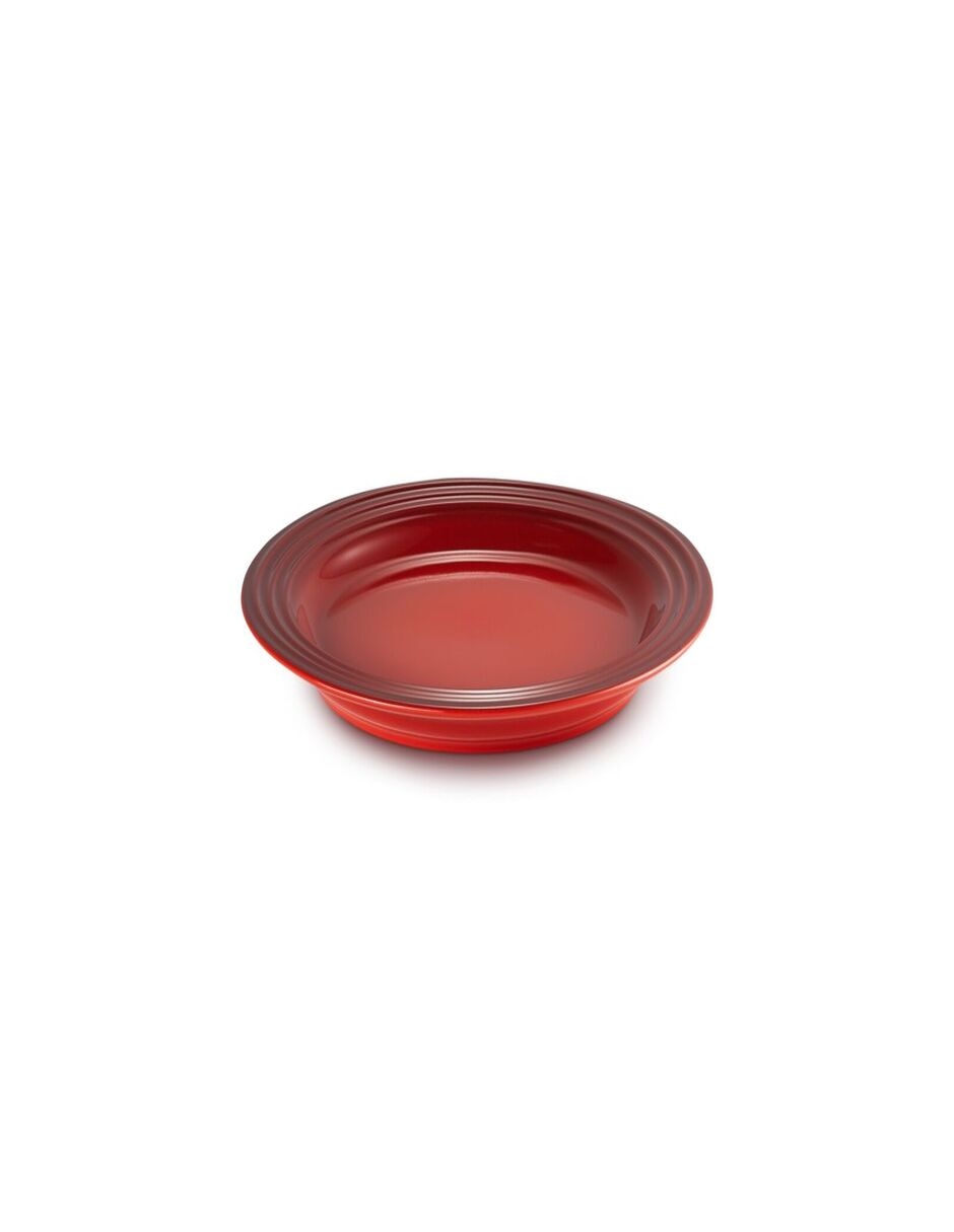 Plato ensalada cerise de cer‡mica