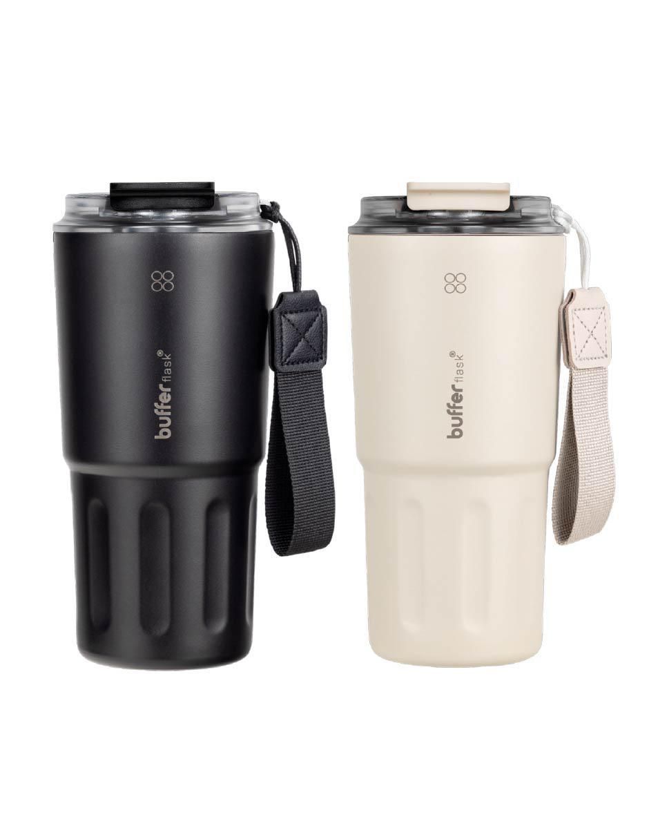 Set termo de acero inoxidable Montana con tapa rosca Set termo de acero inoxidable Montana con tapa rosca