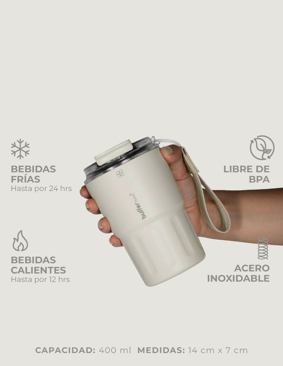Set termo de acero inoxidable montana con tapa rosca 6