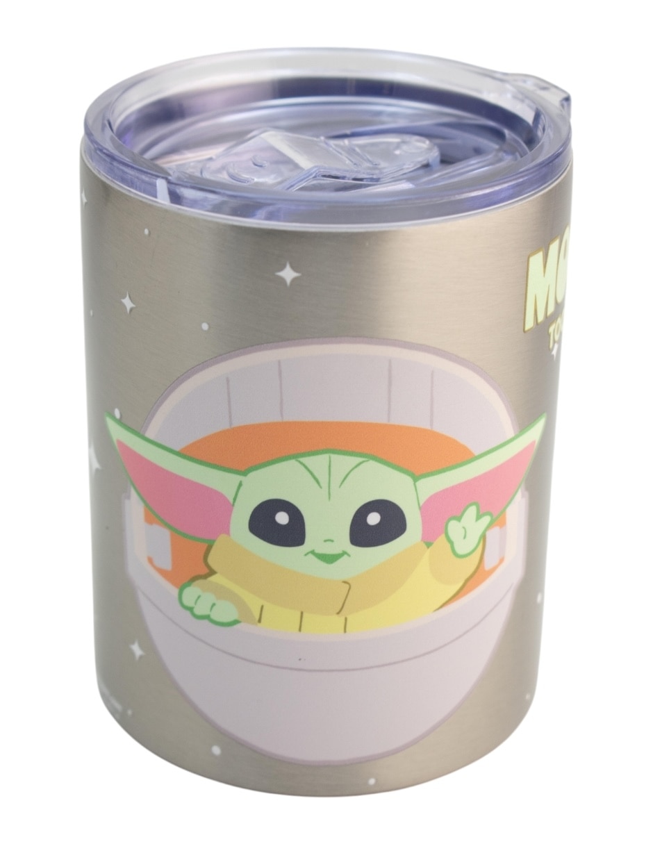 Termo de acero Mandalorian con tapa a presión 350 ml 2
